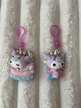 Hello Kitty & Friends - “Kuromi” Unicorn Collectible Keychain Charm Bundle!